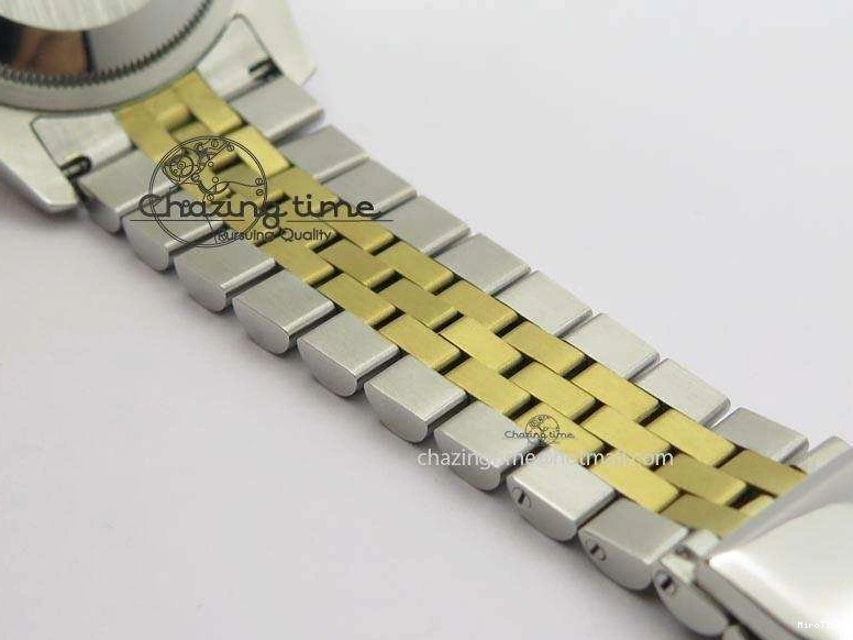 MiroTime 1219 HighPerformance DateJust 116234 BP Best Edition SS YG Gold Dial Diamond Markers On SS Bracelet A2824 V 3940